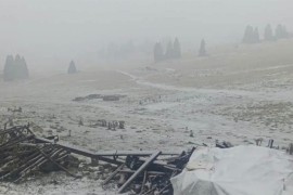 Pale prve pahulje u BiH, oglasio se Sladić (VIDEO)