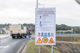 Počela izgradnja kružne raskrsnice kod auto-puta u Prnjavoru