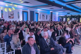 Puna sala u Bijeljini: Stevandić poručio "Izaberite dobro, pravo i zdravo"