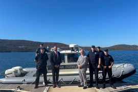 Amerika jača nadzor granice BiH: Patrolno plovilo stiglo u Neum (VIDEO)