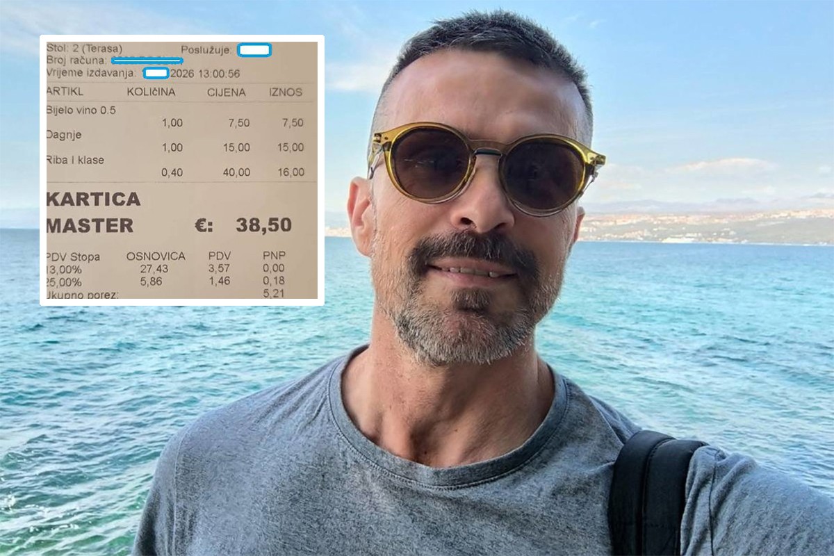 Hrvatski matematičar vratio vodu od 3,50 evra u kafiću, mreže se usijale