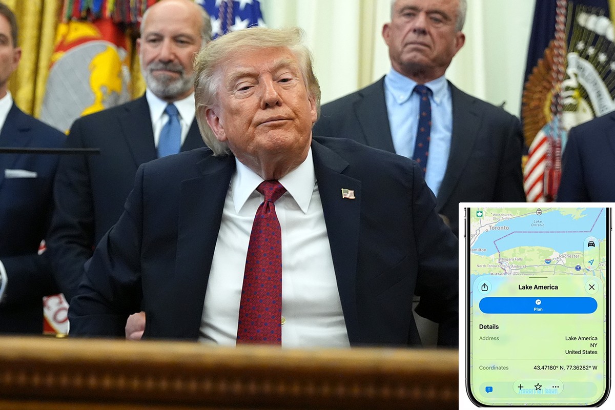 Apple poslušao Trampa: Jezero Ontario za Amerikance postalo Jezero Amerika
