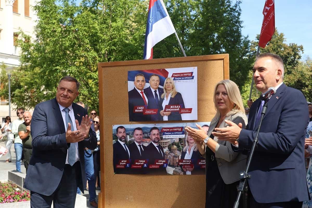 Dodik poručio: Ima da pometemo na izborima