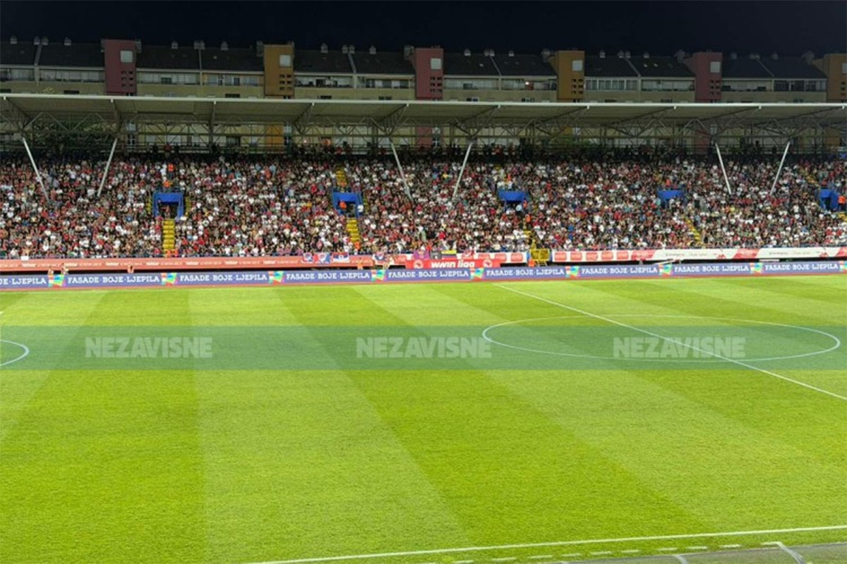 Borcu stigla rigorozna kazna UEFA: Dio stadiona biće zatvoren