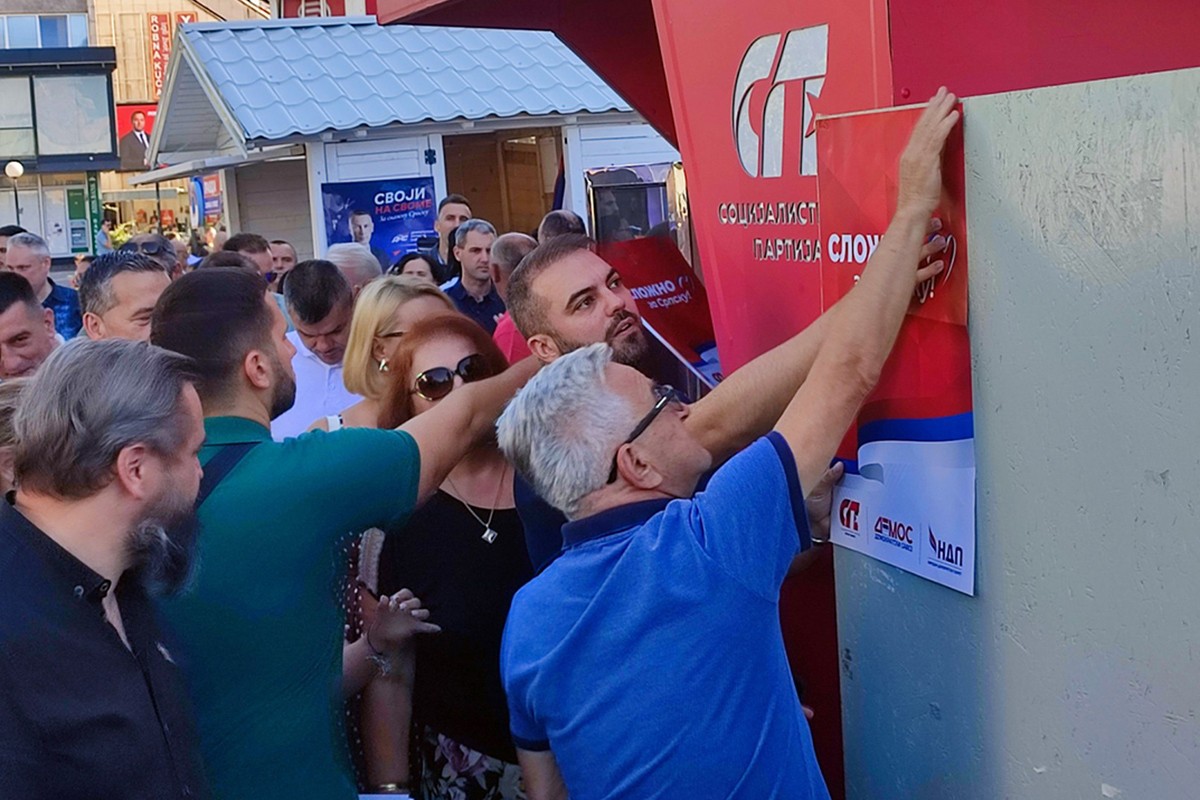 SP-DEMOS-NDP: Najvažniji mir i prosperitet Srpske