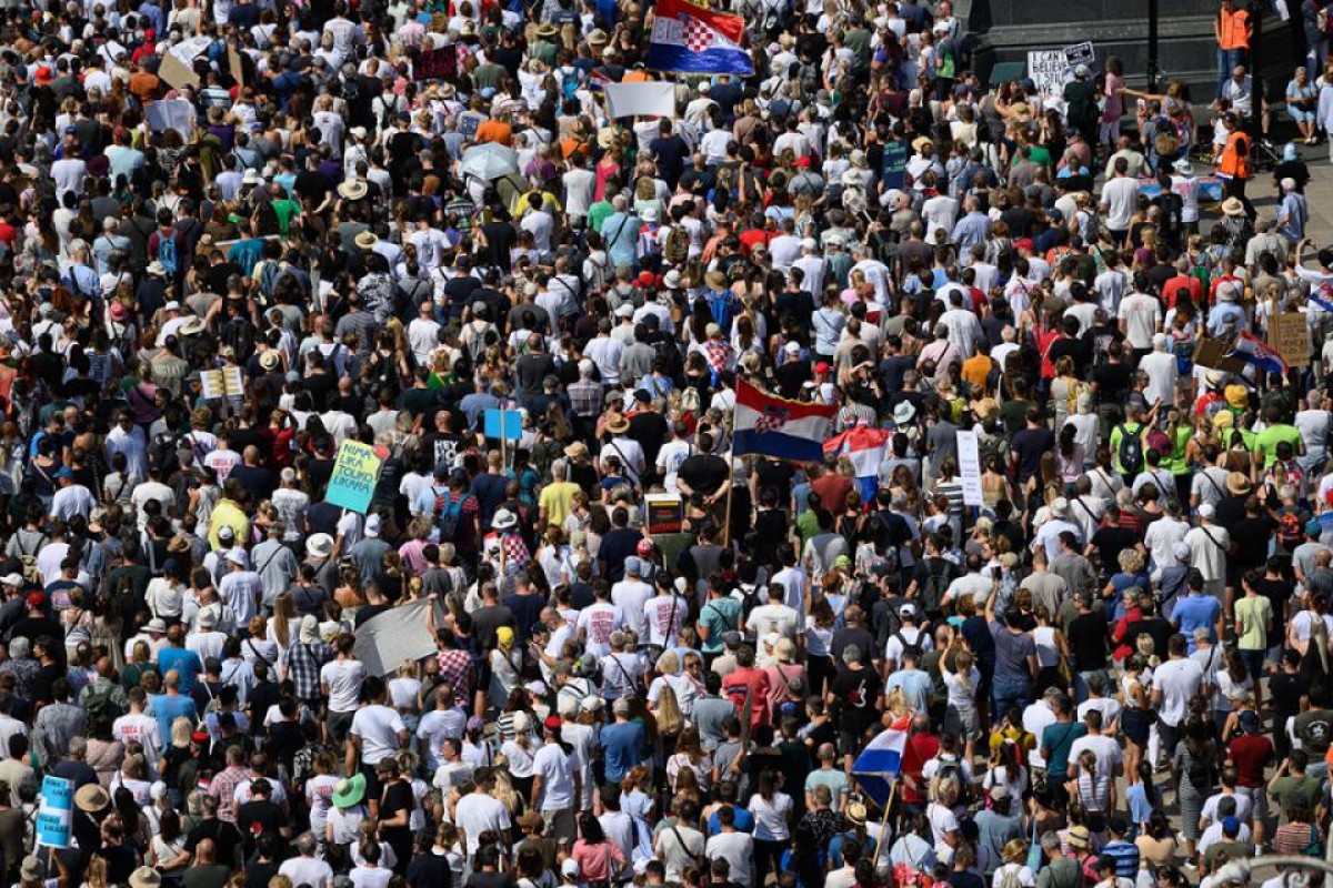 Oštre poruke sa protesta u Zagrebu: "Šutjeli ste kao izdajice, sram vas bilo"