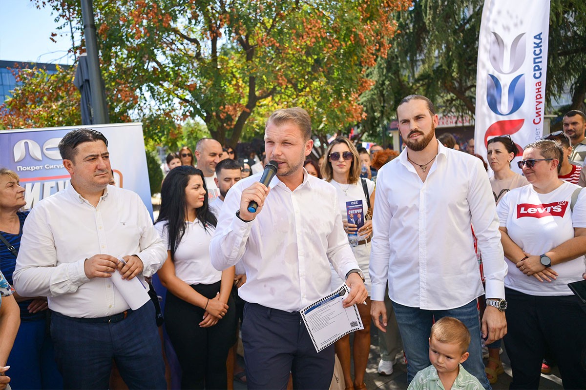 Stanivuković u Bijeljini: Sigurno znači sigurnu 13. penziju i poljoprivredne podsticaje