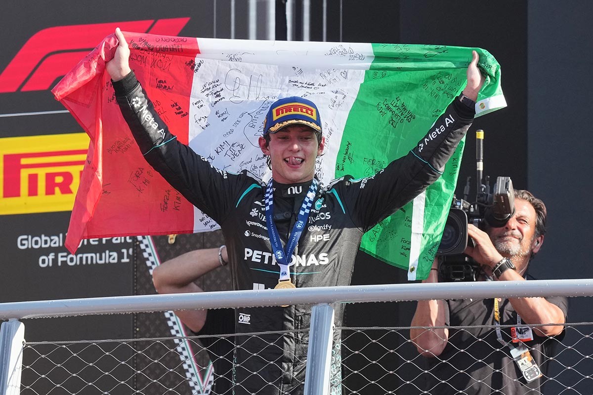 Kimi Antoneli pobijedio na Velikoj nagradi Italije u Formuli 1