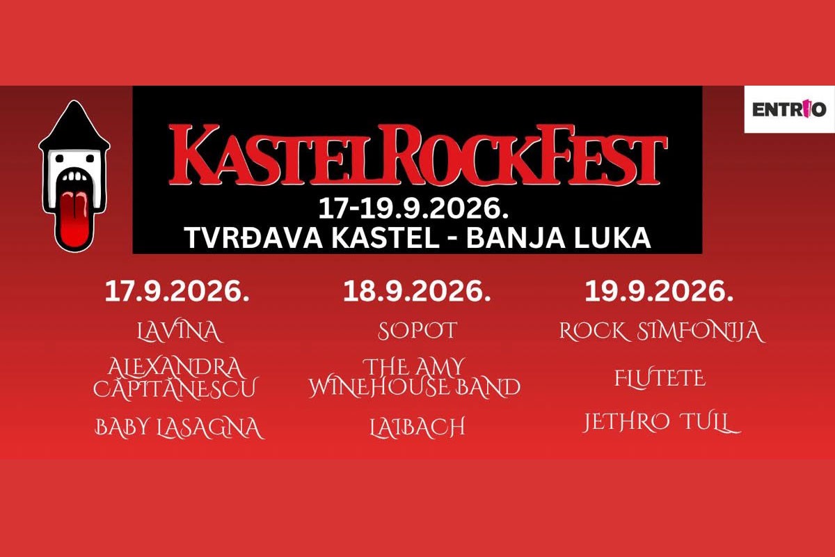 "Kastel Rock Fest" od 17. do 19. septembra: Objavljena mapa festivala