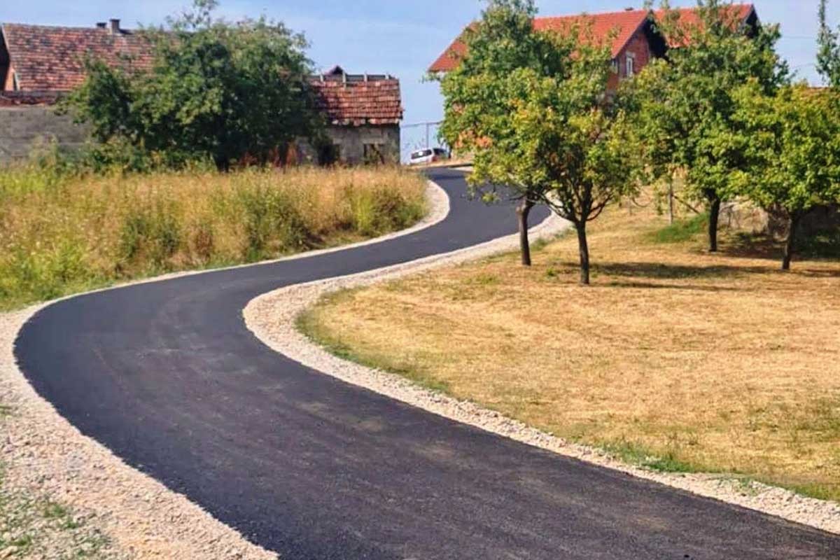 Izgradnja puteva i ulica mijenja život u potkozarskim selima