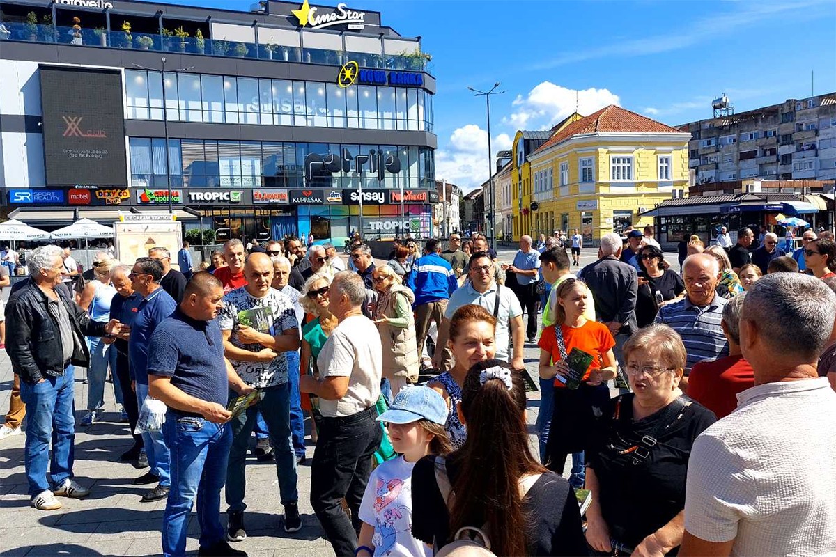 Protest u Prijedoru zbog rudnika uglja na Bukovoj Kosi: "Gušimo su u sumporu"