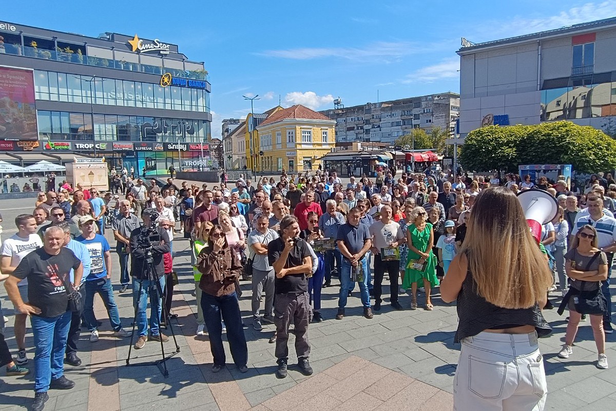 Protest u Prijedoru zbog rudnika uglja na Bukovoj Kosi: "Gušimo su u sumporu"