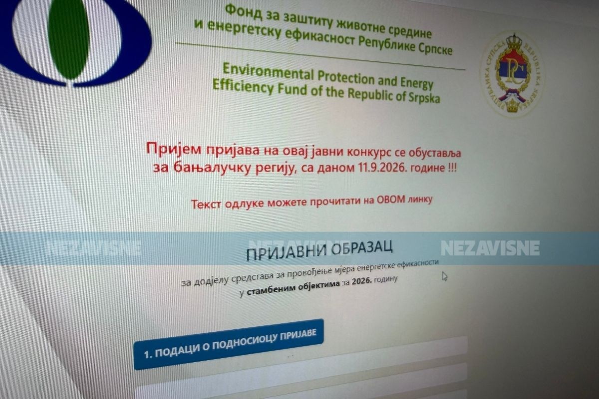 Konkurs za subvencije zatvoren 3. dan, Banjalučani ogorčeni: "Sve je nezakonito"
