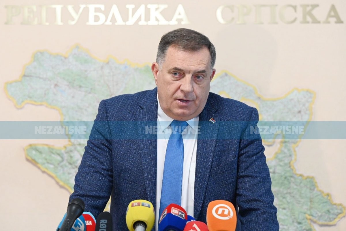 Dodik: Macutu zabranjen prelet preko BiH