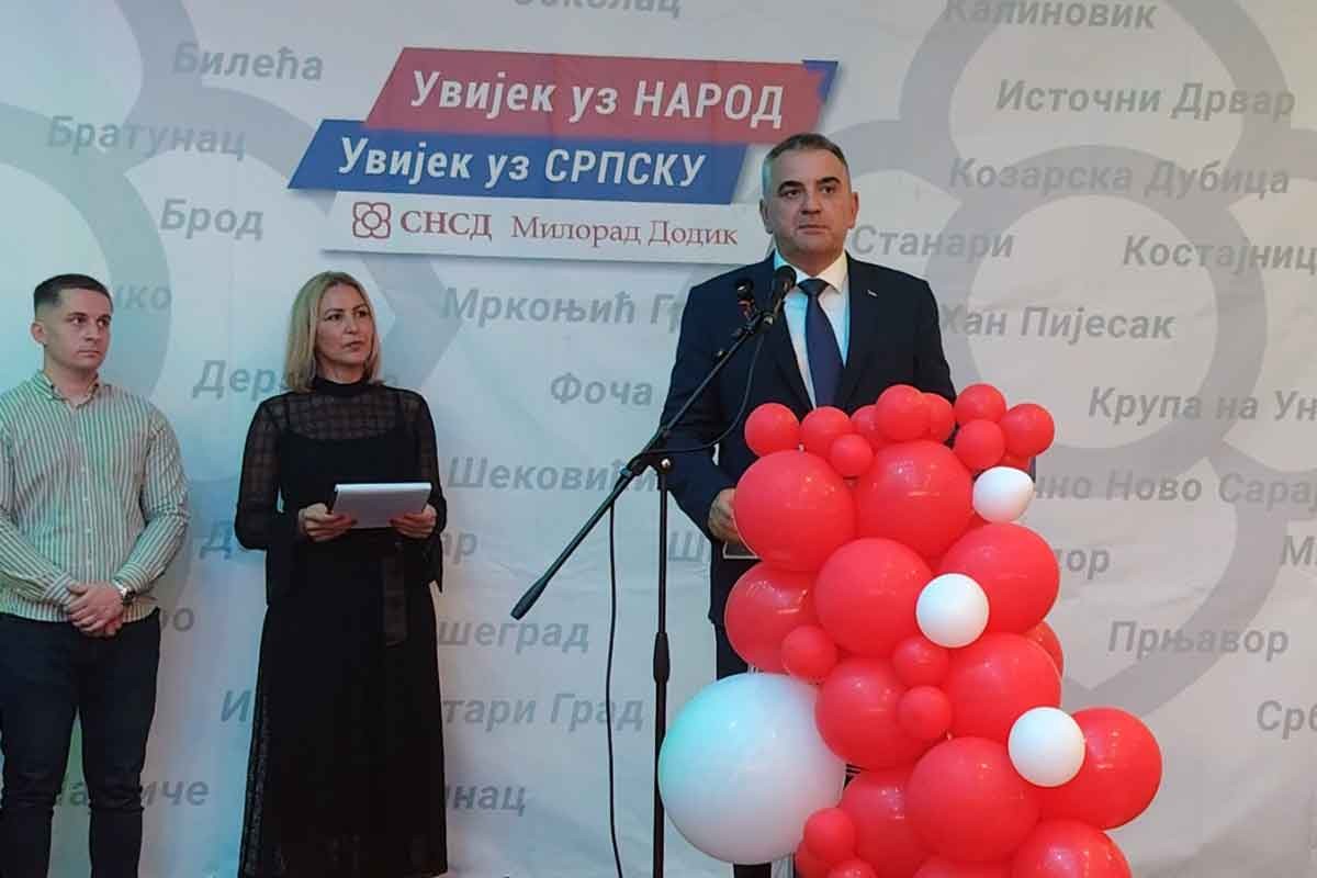 Minić: Sigurna i stabilna budućnost uz SNSD