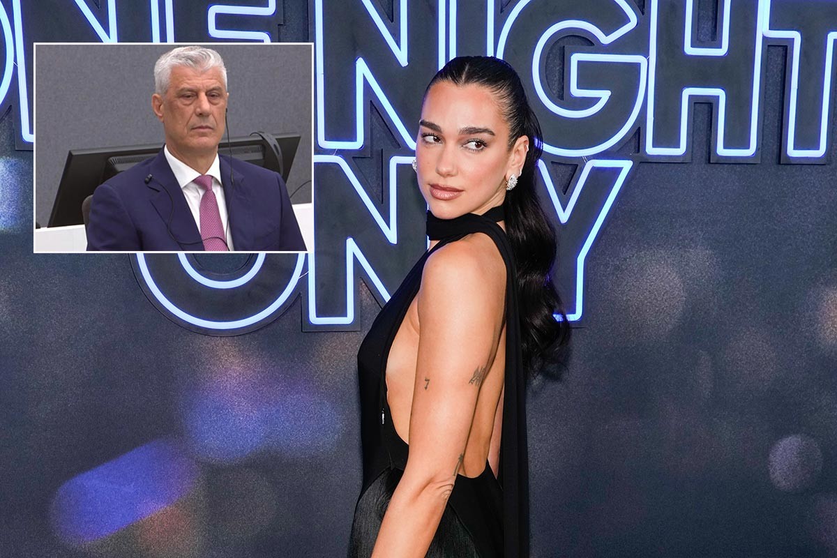Dua Lipa komentarisala presudu Hašimu Tačiju, objavila i amblem OVK (FOTO)
