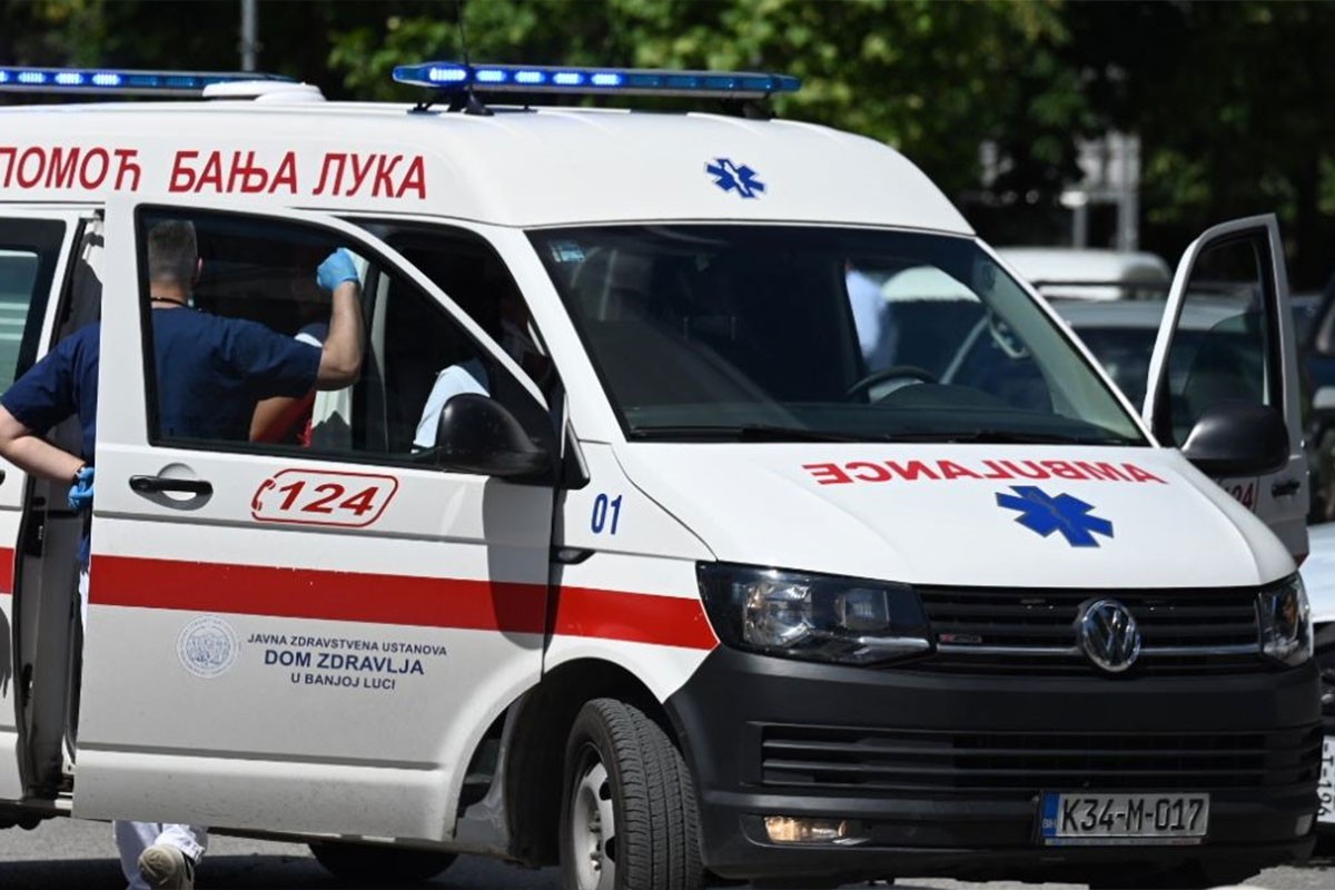 Banjalučanin povrijeđen pri padu sa kuće