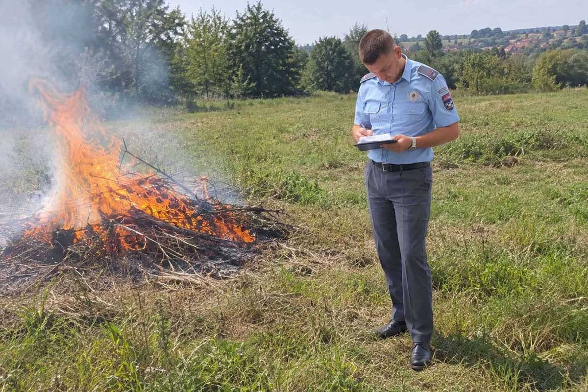 Pojačane kontrole paljenja otpada u Banjaluci
