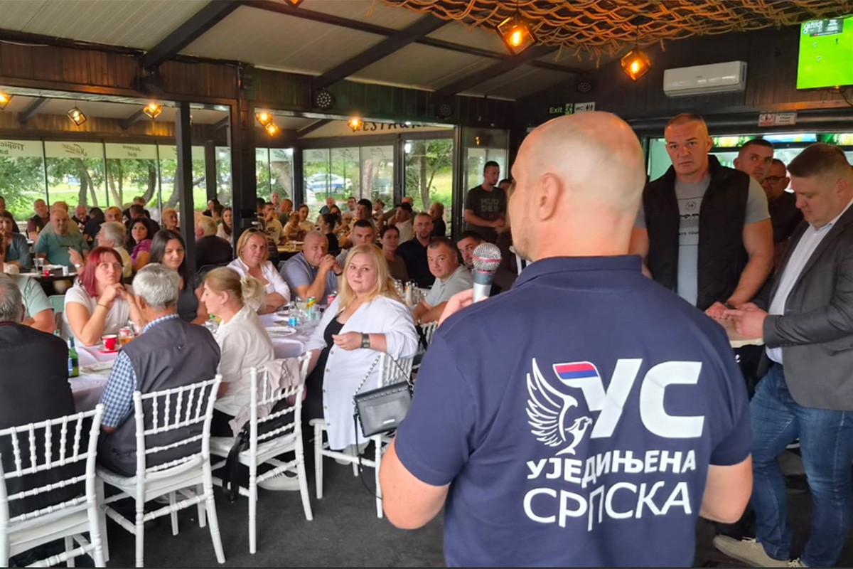 Stevandićeva poruka sa tribine US u Jezeru: Nema umora kada vidim koliko nam ljudi prilazi