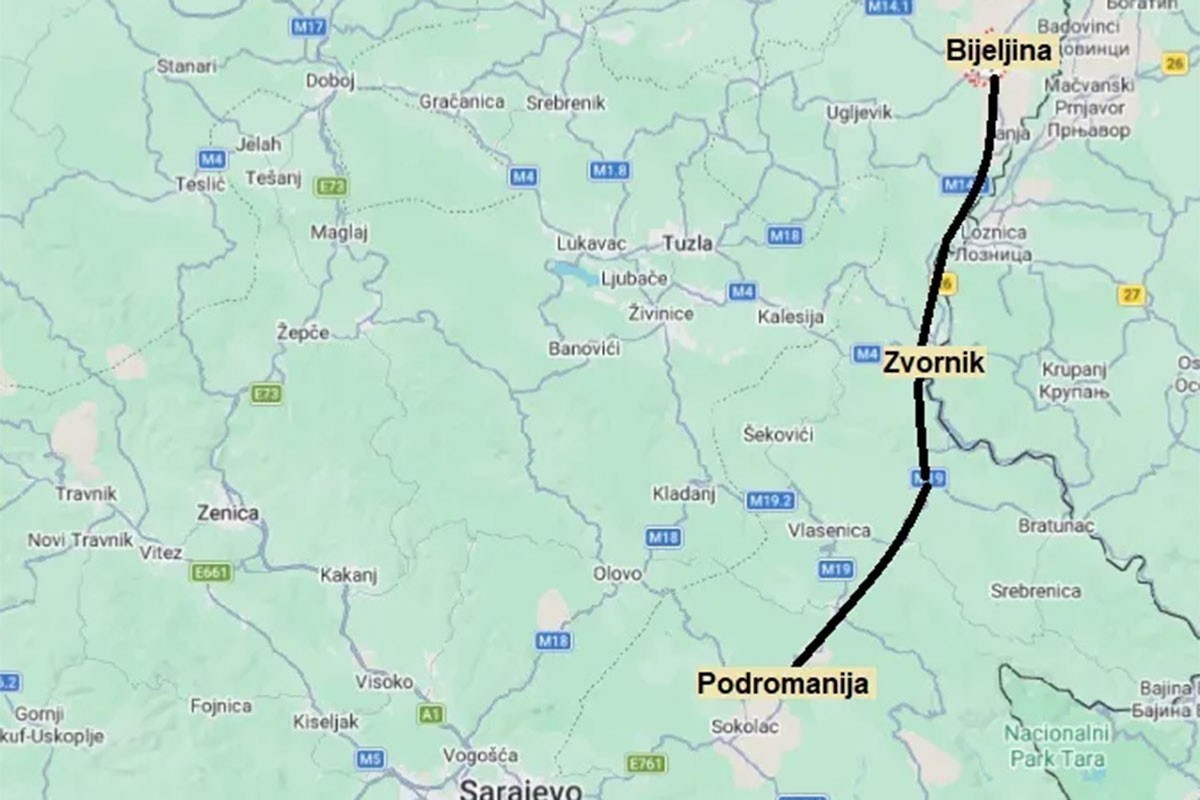BiH planira brzi put dug 160 kilometara: Trasa uz Drinu, poznati novi detalji