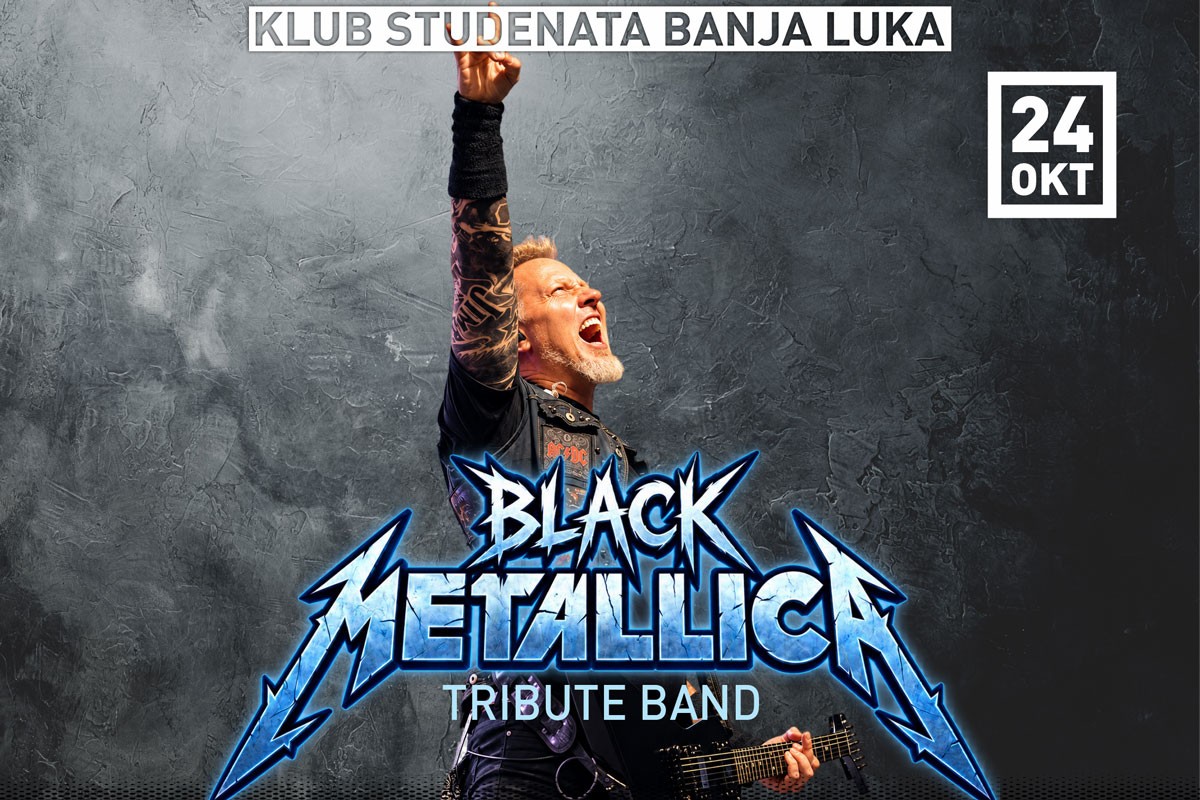 "Black Metallica Tribute Band" 24. oktobra u Banjaluci
