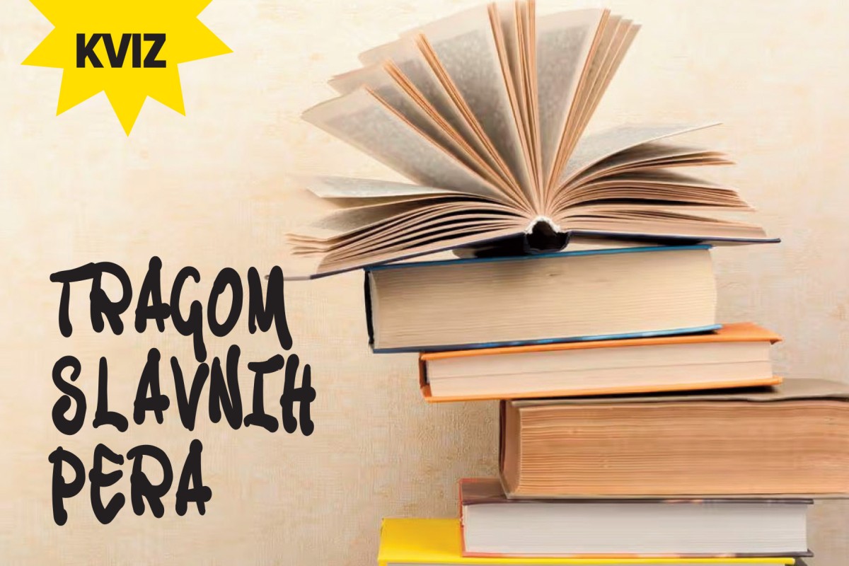 Kviz iz književnosti: Ko je napisao ova poznata djela, testirajte svoje znanje