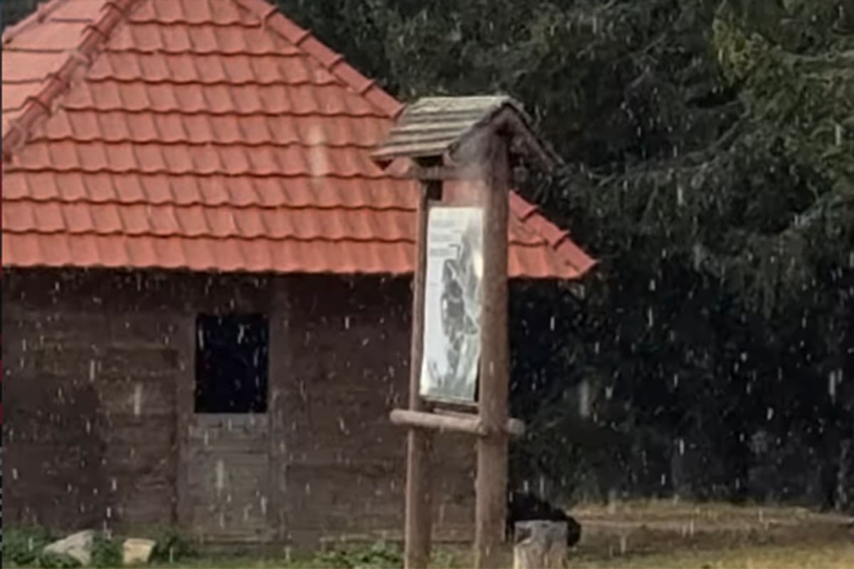 Pao prvi snijeg u Srbiji (VIDEO)