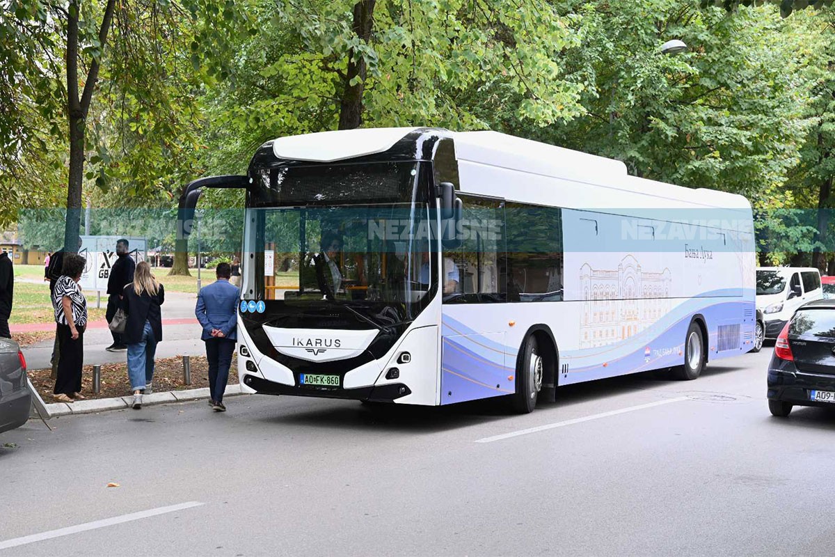 Testni električni autobus stigao u Banjaluku