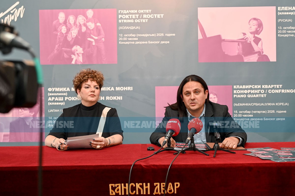 "Jesenja sonata": Svjetska imena umjetničke muzike u Banjaluci