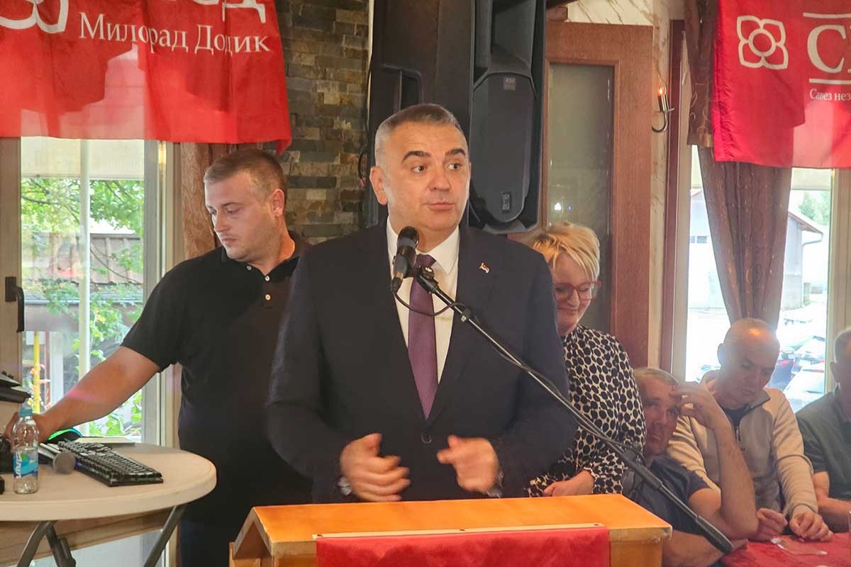 Svaki glas za mene i Željku je glas za Dodika i Republiku Srpsku
