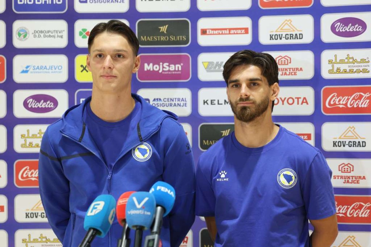 Hasić i Hamzić: Spremni smo za izazove u Ligi nacija