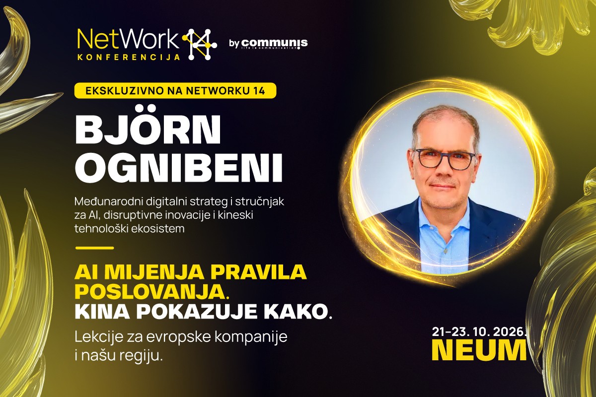 Björn Ognibeni na NetWorku 14 otkriva šta biznisi mogu naučiti od Kine