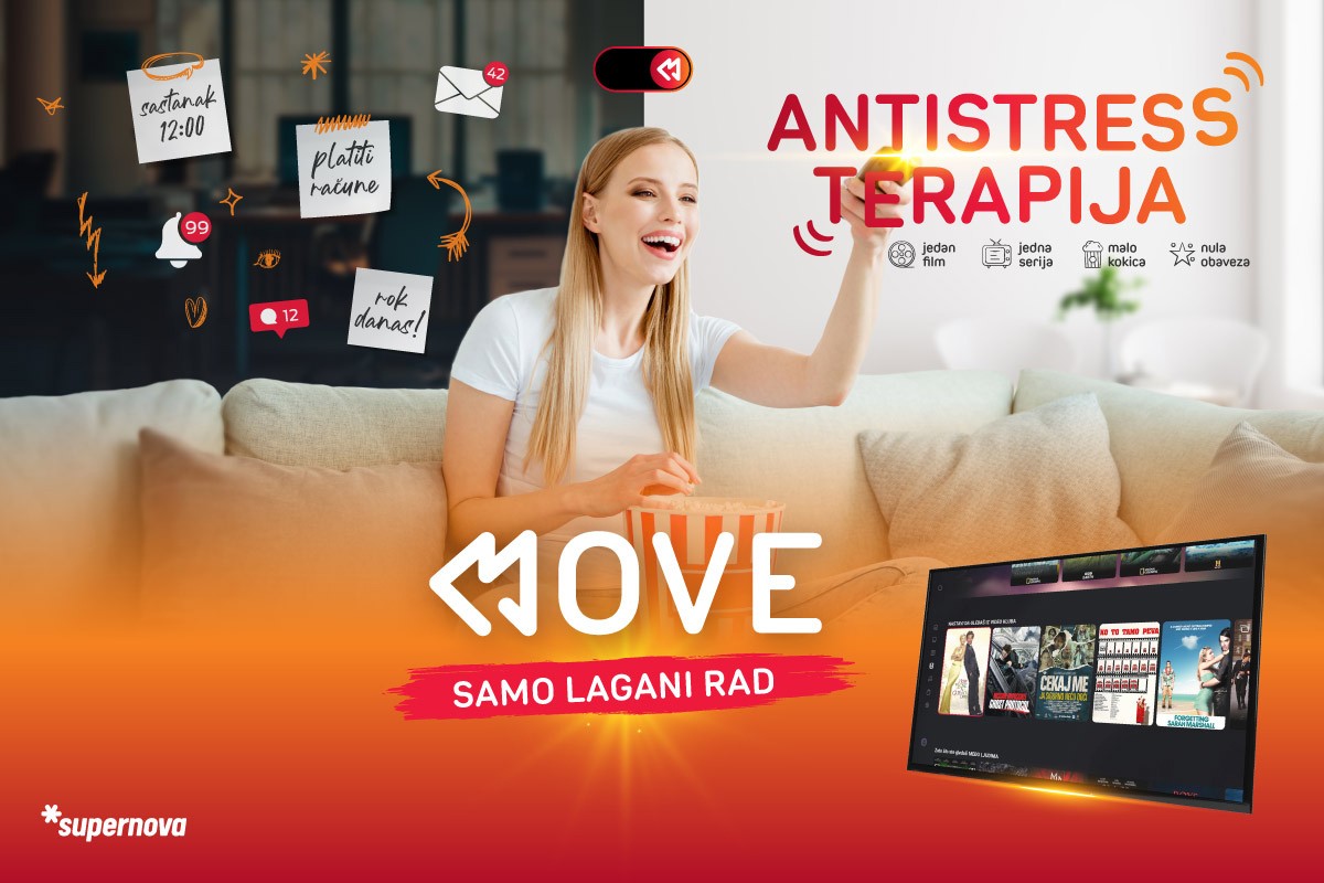 Vrijeme je za antistres terapiju: MOVE donosi recept za lakši kraj dana