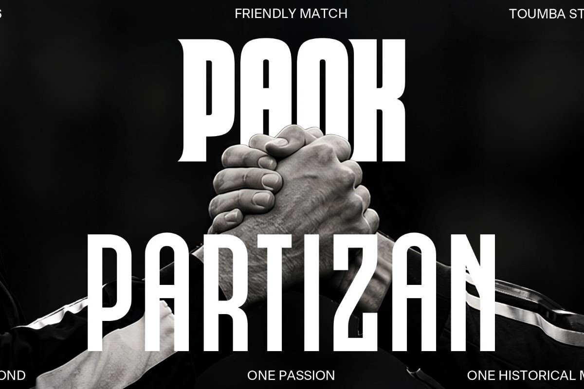 Bratski sudar: PAOK za 100. rođendan protiv Partizana