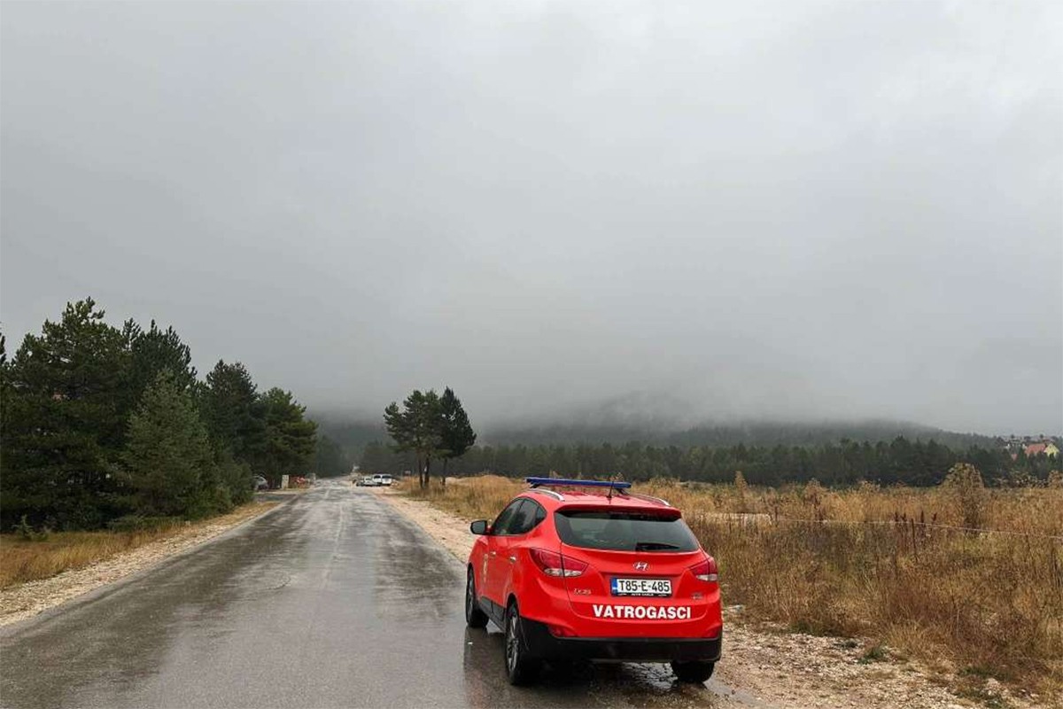 Kiša ugasila požar na Čvrsnici