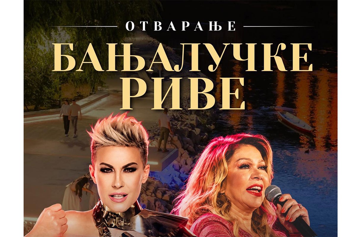 Svečano otvaranje Banjalučke rive, koncert Indire Levak i Nede Ukraden