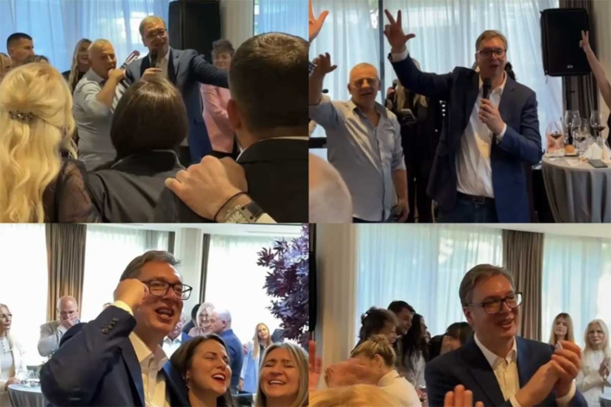Vučić zapjevao pjesmu "A sad adio": Ja sam nesumnjivo grešio (VIDEO)