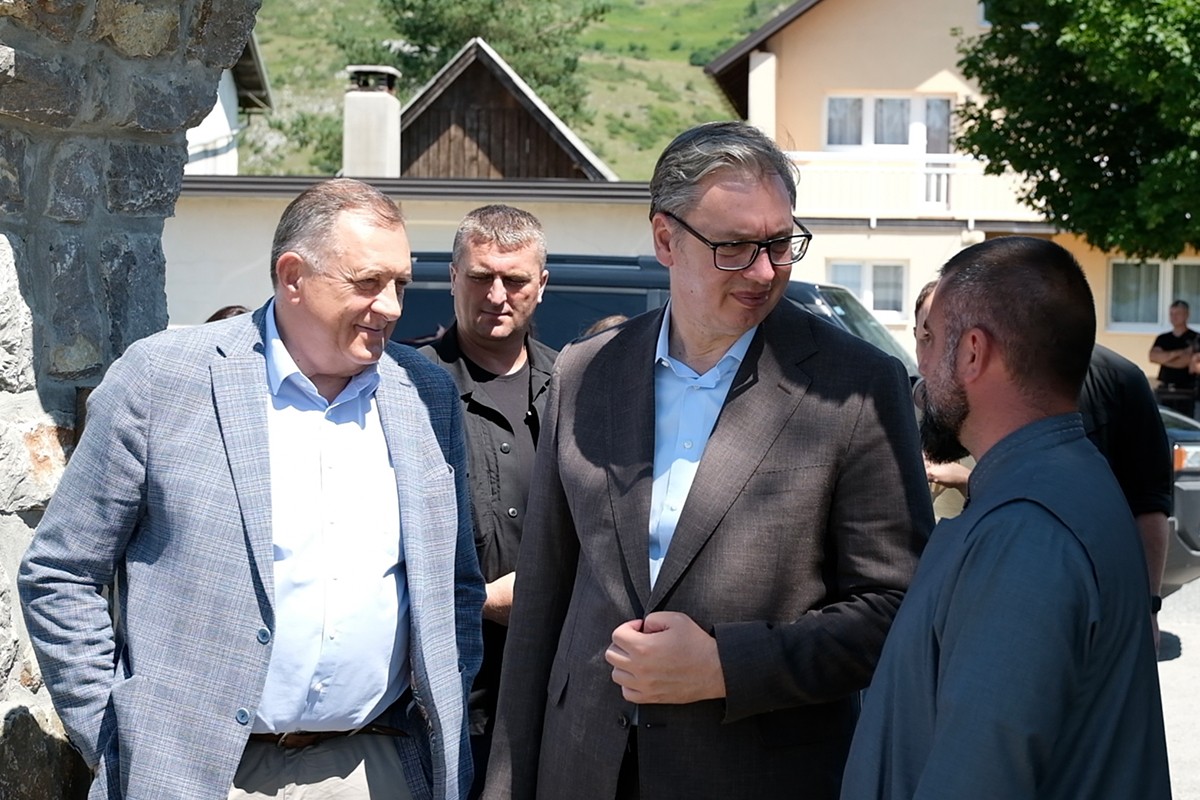 Dodik: Vučić ima moju punu podršku
