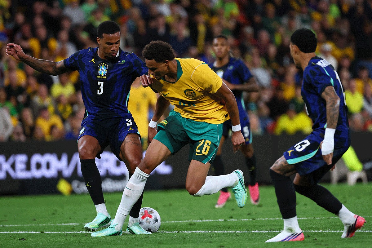 Australija ponovo namučila Brazil
