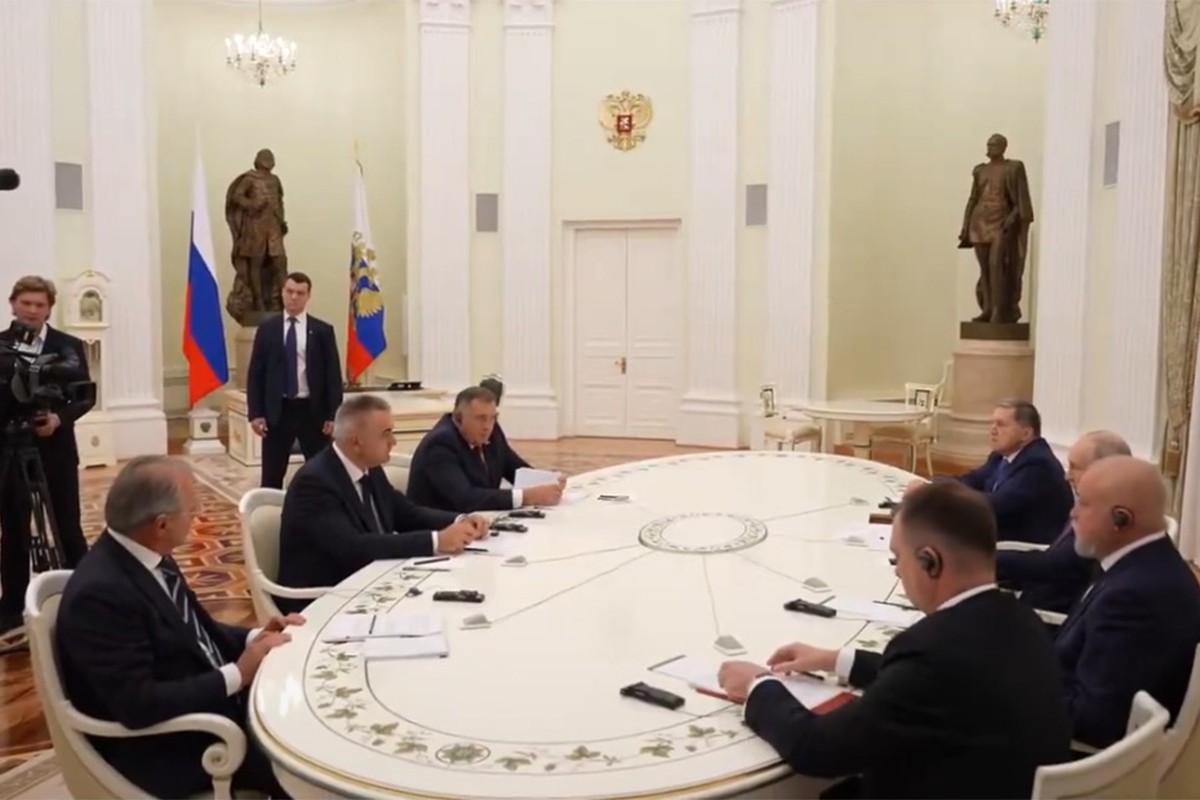 Dodik i Minić sa Putinom u Moskvi: "Zlo briselskih kancelarija osjećamo svaki dan"