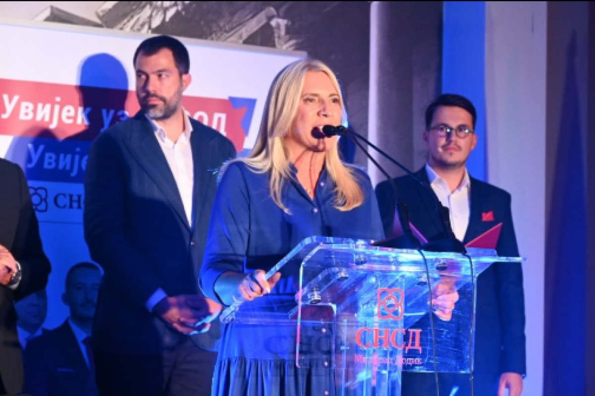 Željka Cvijanović: Laktaši su bastion SNSD- a
