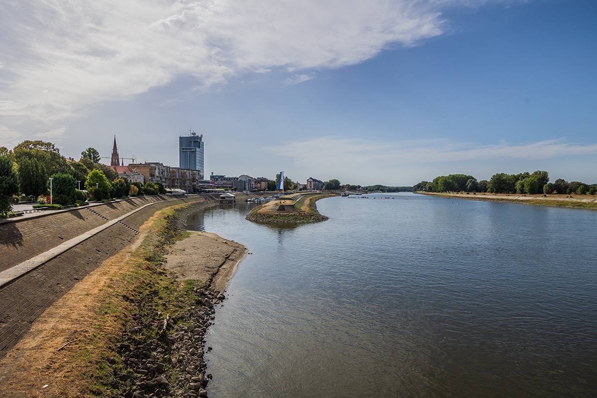Drava na istorijski najnižem nivou