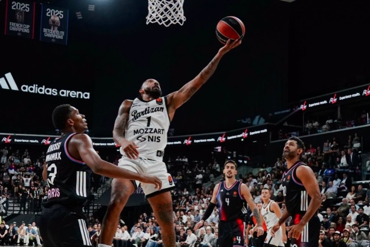 Partizan slavio u Parizu i upisao drugu pobjedu u Evroligi