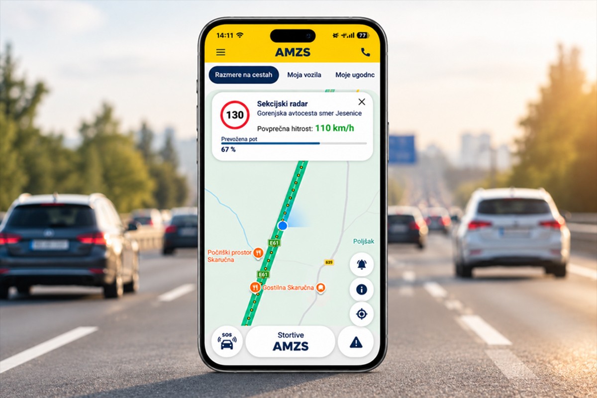Nove kamere i kazne na auto-putevima u Sloveniji: Ne pomaže kočenje pred radarom