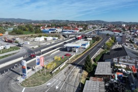 Pušten saobraćaj preko nadvožnjaka u Trnu (FOTO, VIDEO)