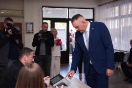 Savo Minić glasao u Šamcu
