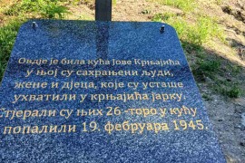 Obilježeno mjesto strašnog zločina u Gunjevcima