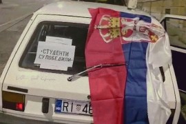Yugo, srpska zastava i rakija: Ovako se slavilo u Rijeci (FOTO)