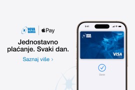 Apple Pay sada dostupan i korisnicima Visa kartica Nove banke
