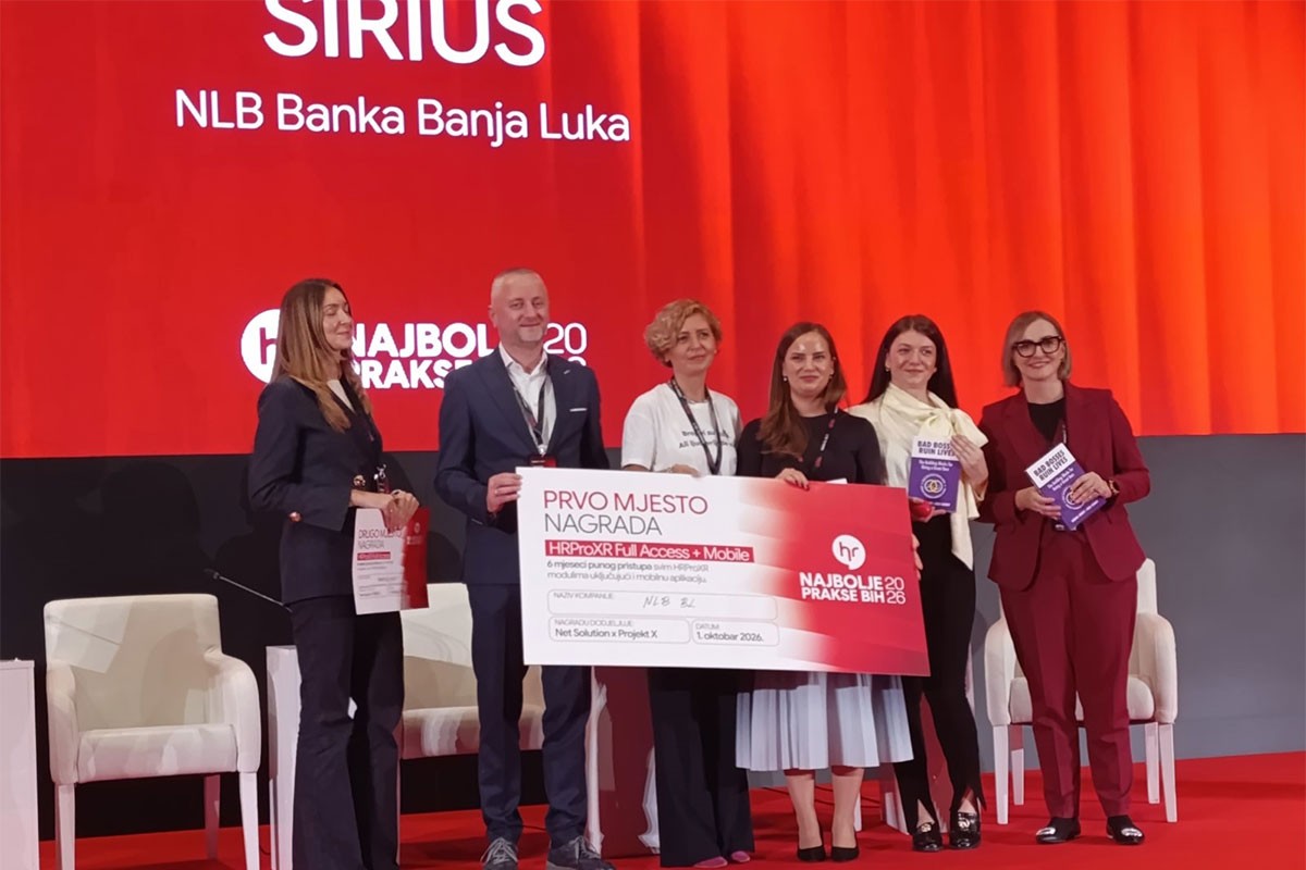 Razvojni HR program NLB Banke Banja Luka "Sirius" najbolji na DRIVE konferenciji